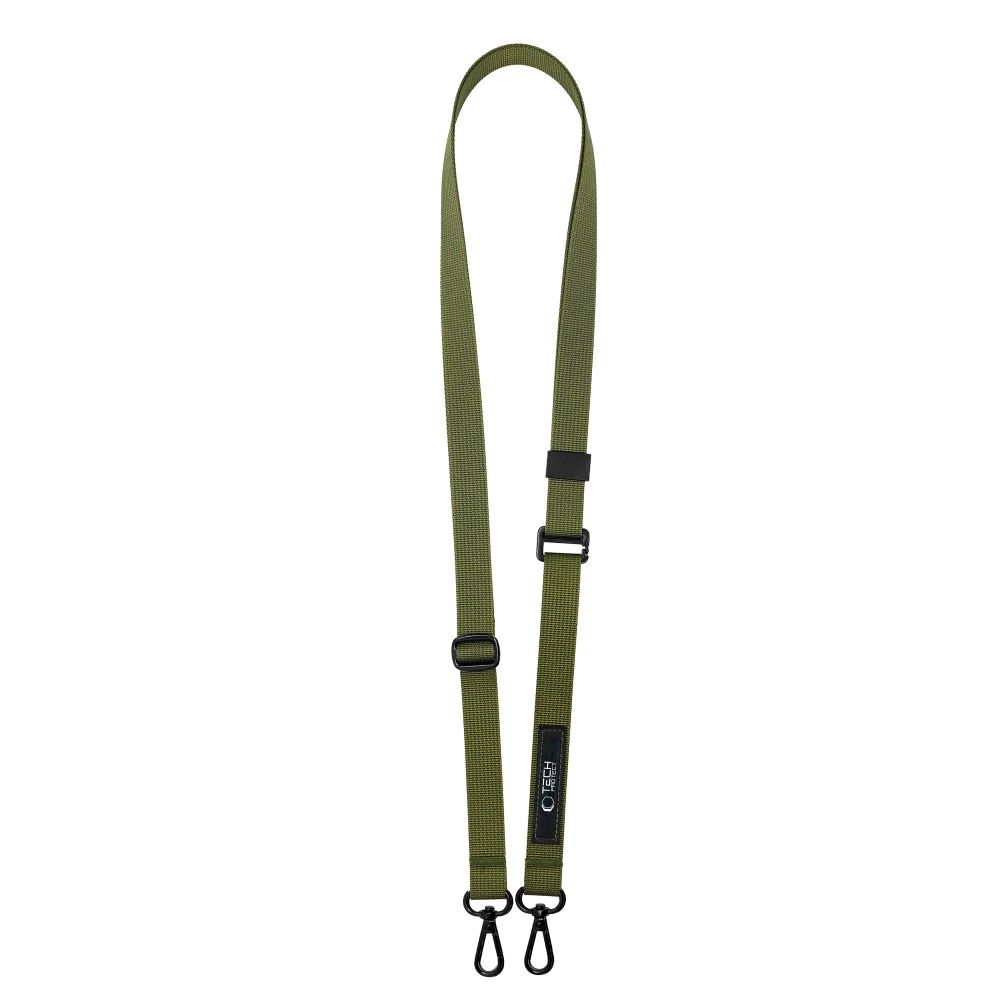 Tech-Protect C6S Rope CrossBody šňůrka/popruh na mobil - khaki