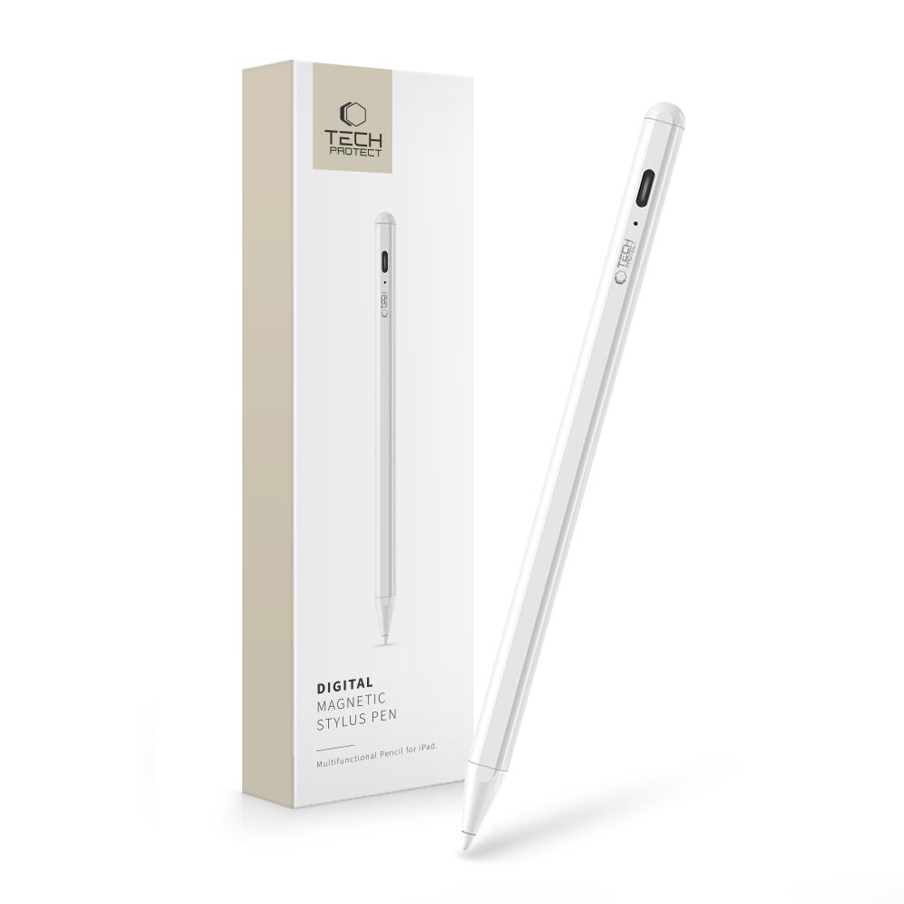 Tech-Protect Digital Magnetic Stylus Pen iPad - bílý