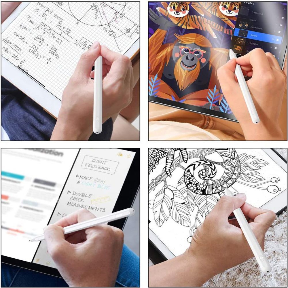 Tech-Protect Digital Magnetic Stylus Pen iPad - bílý