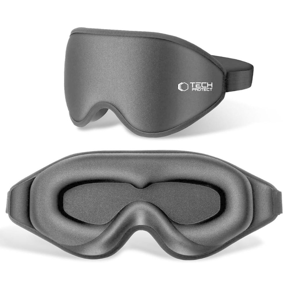 Tech-Protect EyeShade 3D maska na spaní - šedá