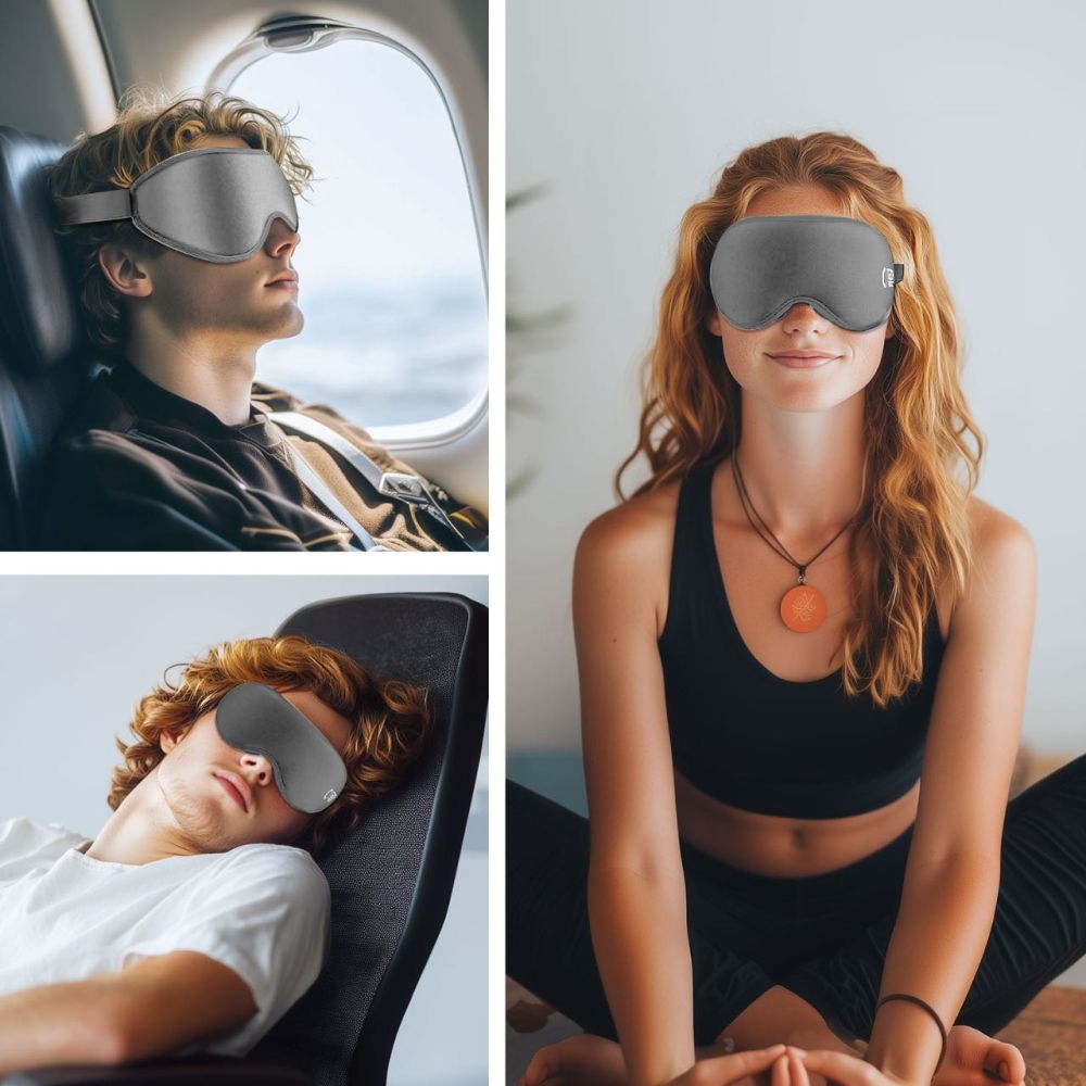 Tech-Protect EyeShade 3D maska na spaní - šedá