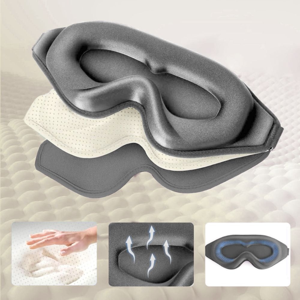 Tech-Protect EyeShade 3D maska na spaní - šedá