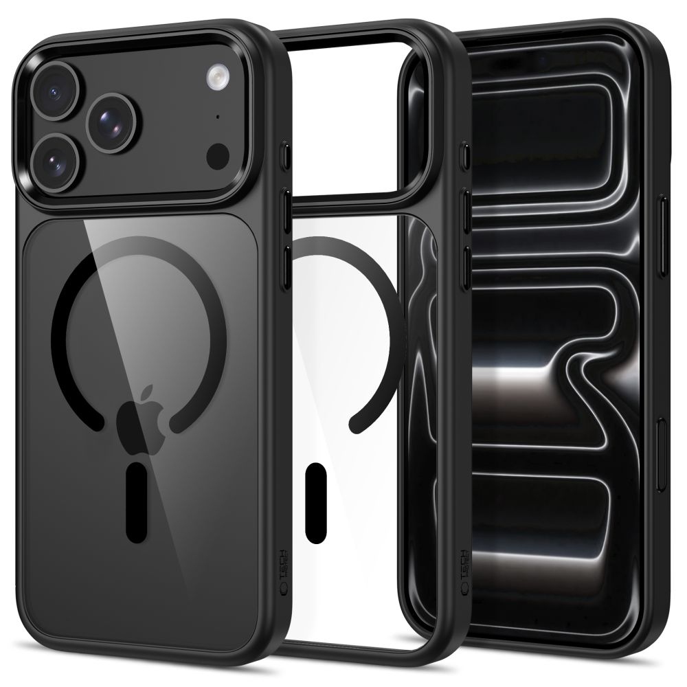 Tech-Protect Magmat MagSafe CC obal na iPhone 17 Pro/18 Pro - černý