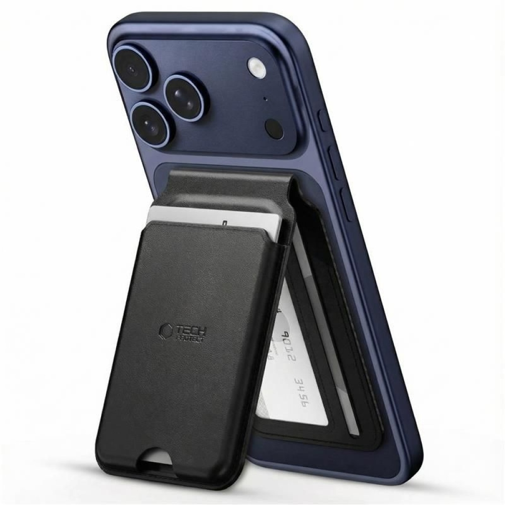 Tech-Protect Magsafe univerzální magnetické pouzdro na karty - černé