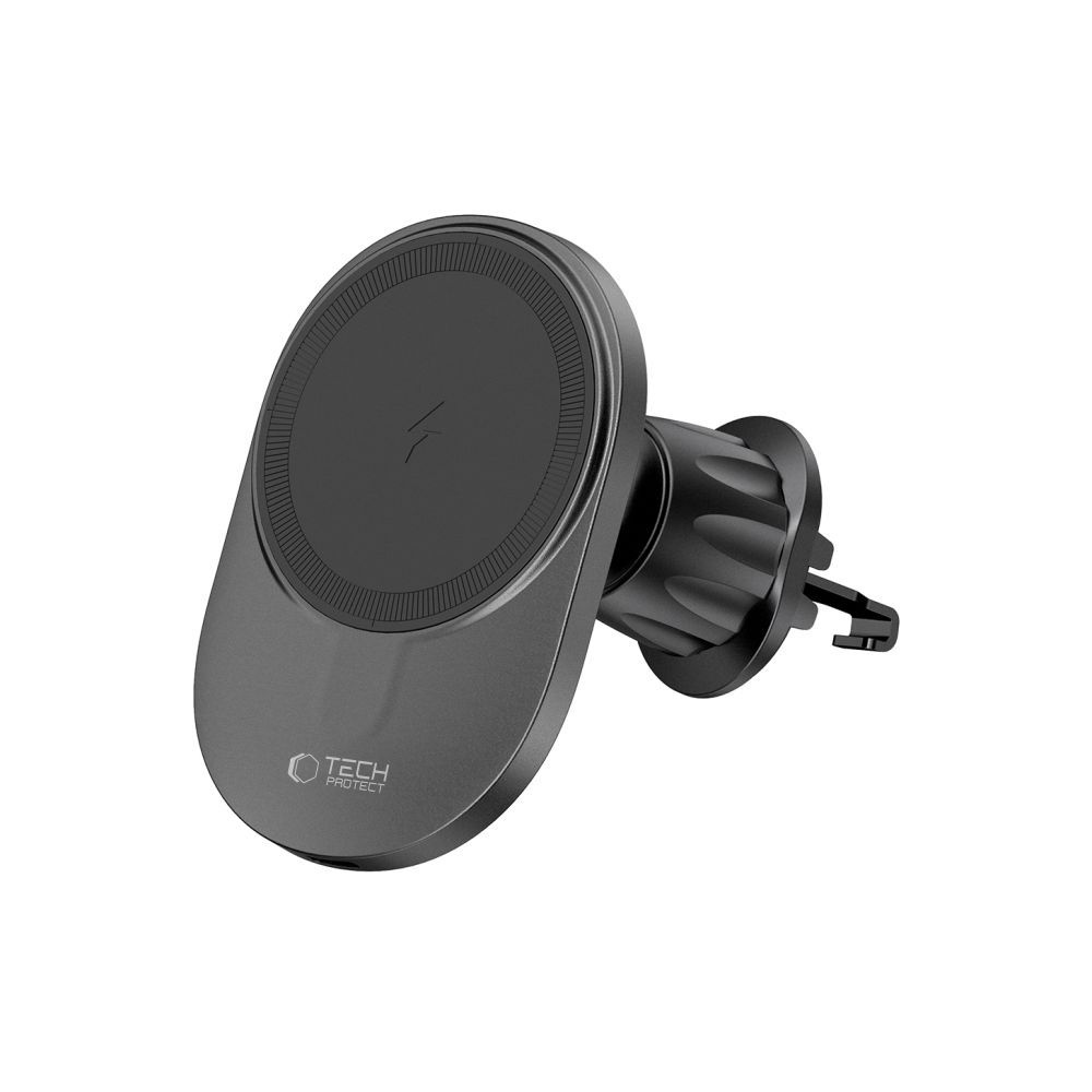 Tech-Protect MM15W-V1 MagSafe bezdrátový nabíjecí držák do ventilace - černý
