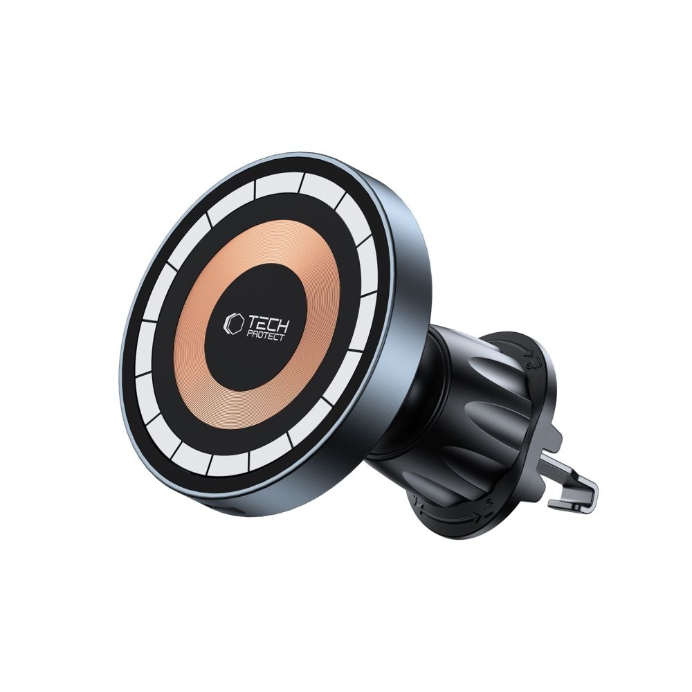 Tech-Protect MM15W-V5 MagSafe držák na palubní desku a do ventilace s bezdrátovým nabíjením - černý