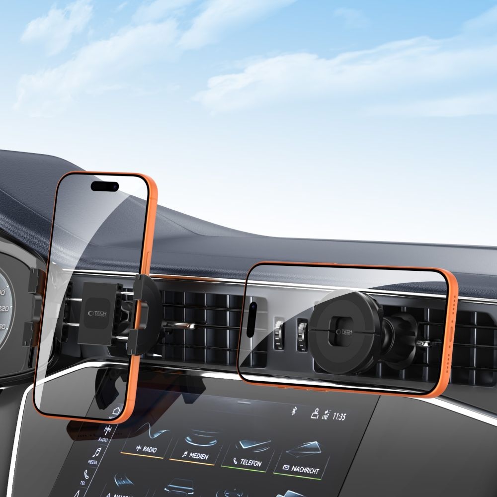 Tech-Protect N62 2v1 držák telefonu s MagSafe na palubní desku a do ventilace - černý