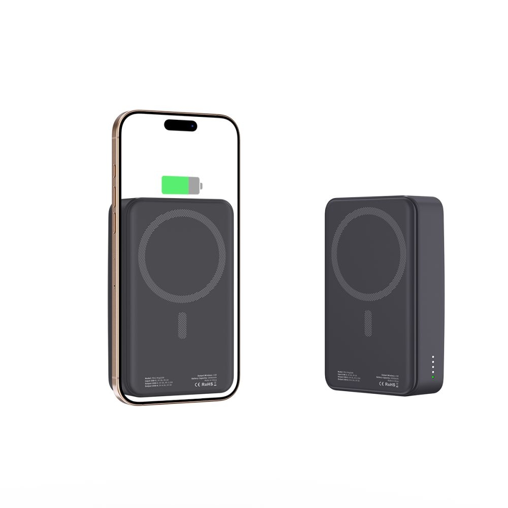 Tech-Protect PB12 LifeMag MagSafe powerbanka 20000 mAh 15W - černá