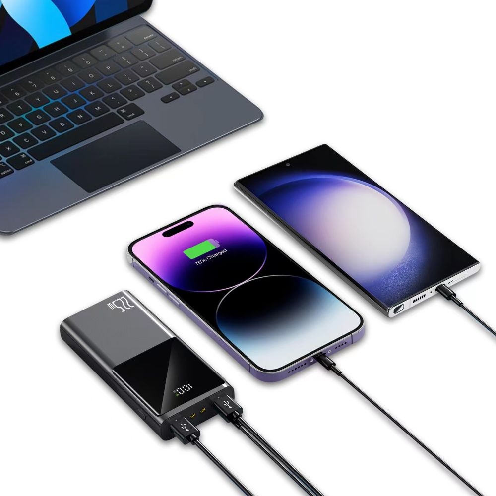 Tech-Protect PB13 Powerbanka 20000mAh 22,5W - šedá