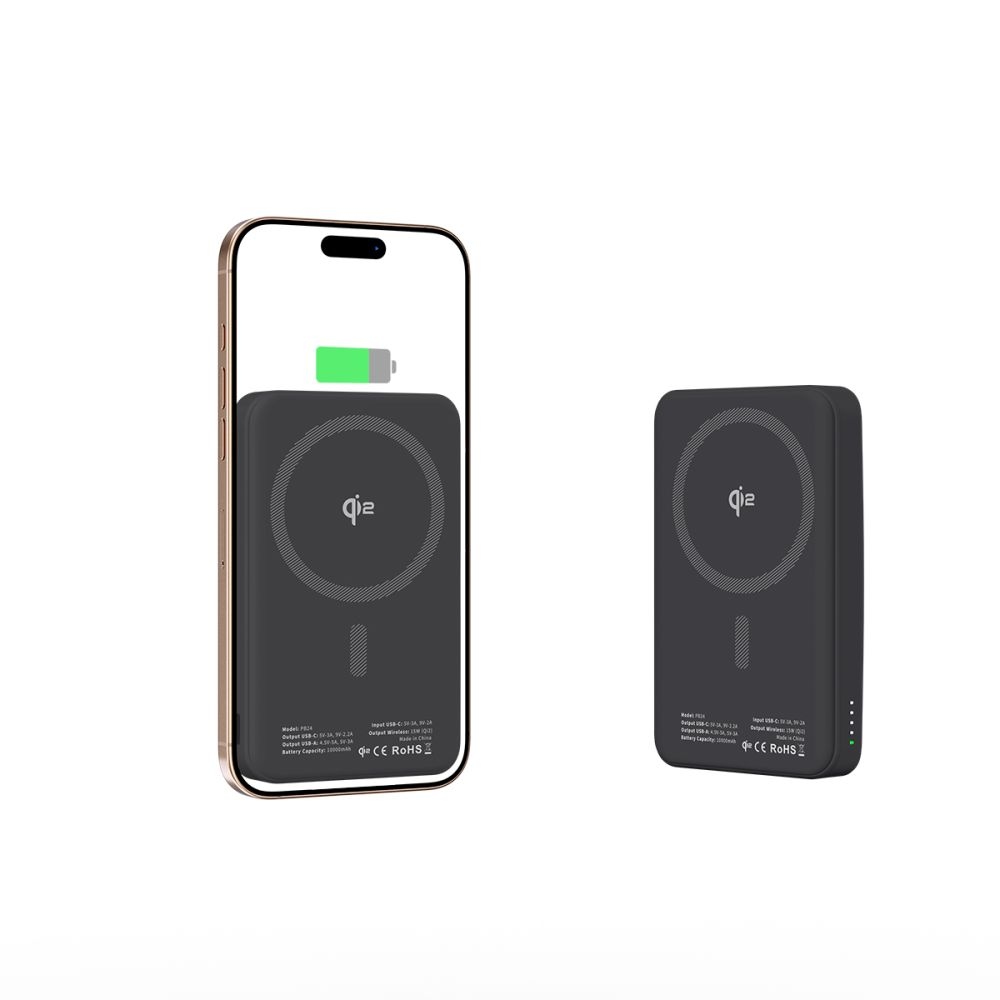 Tech-Protect PB24 LifeMag Qi2 MagSafe Powerbanka 10000mAh 15W - černá