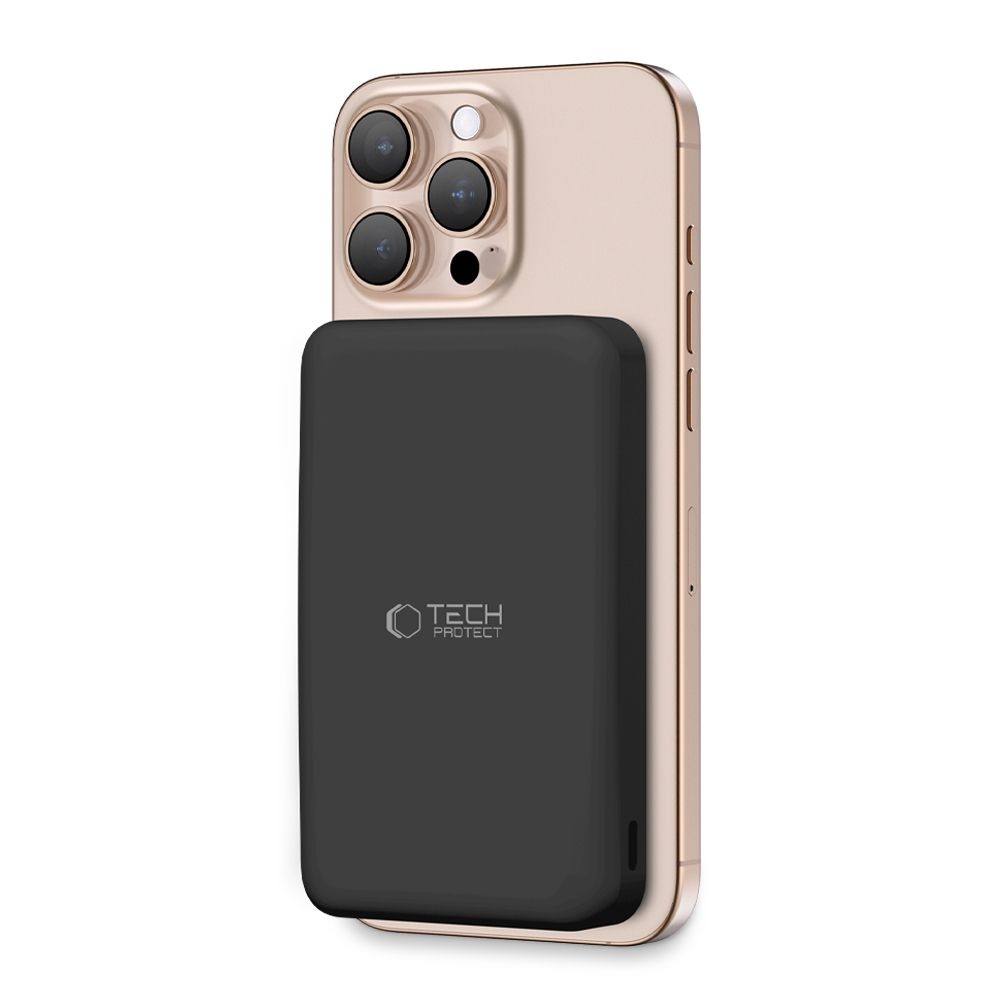 Tech-Protect PB24 LifeMag Qi2 MagSafe Powerbanka 10000mAh 15W - černá