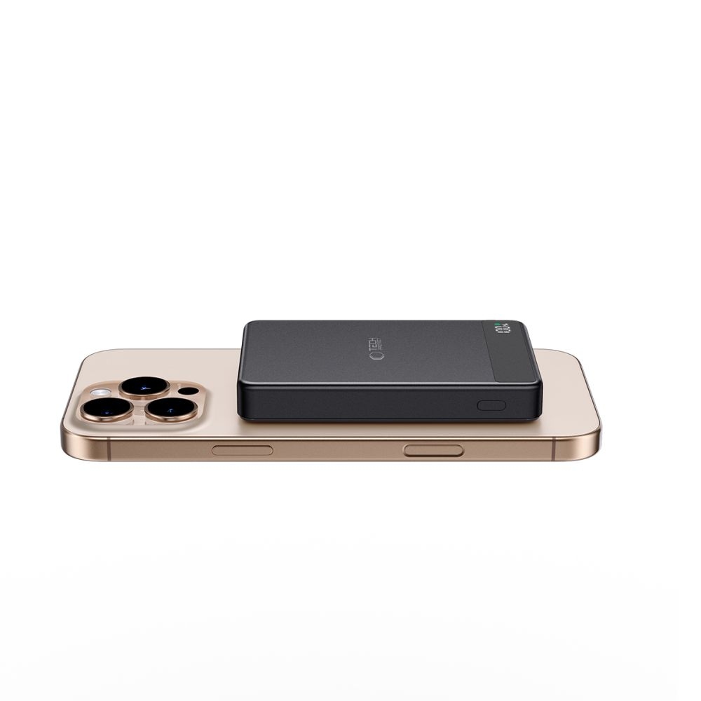 Tech-Protect PB33 LifeMag MagSafe powerbanka 5000 mAh 15W - černá