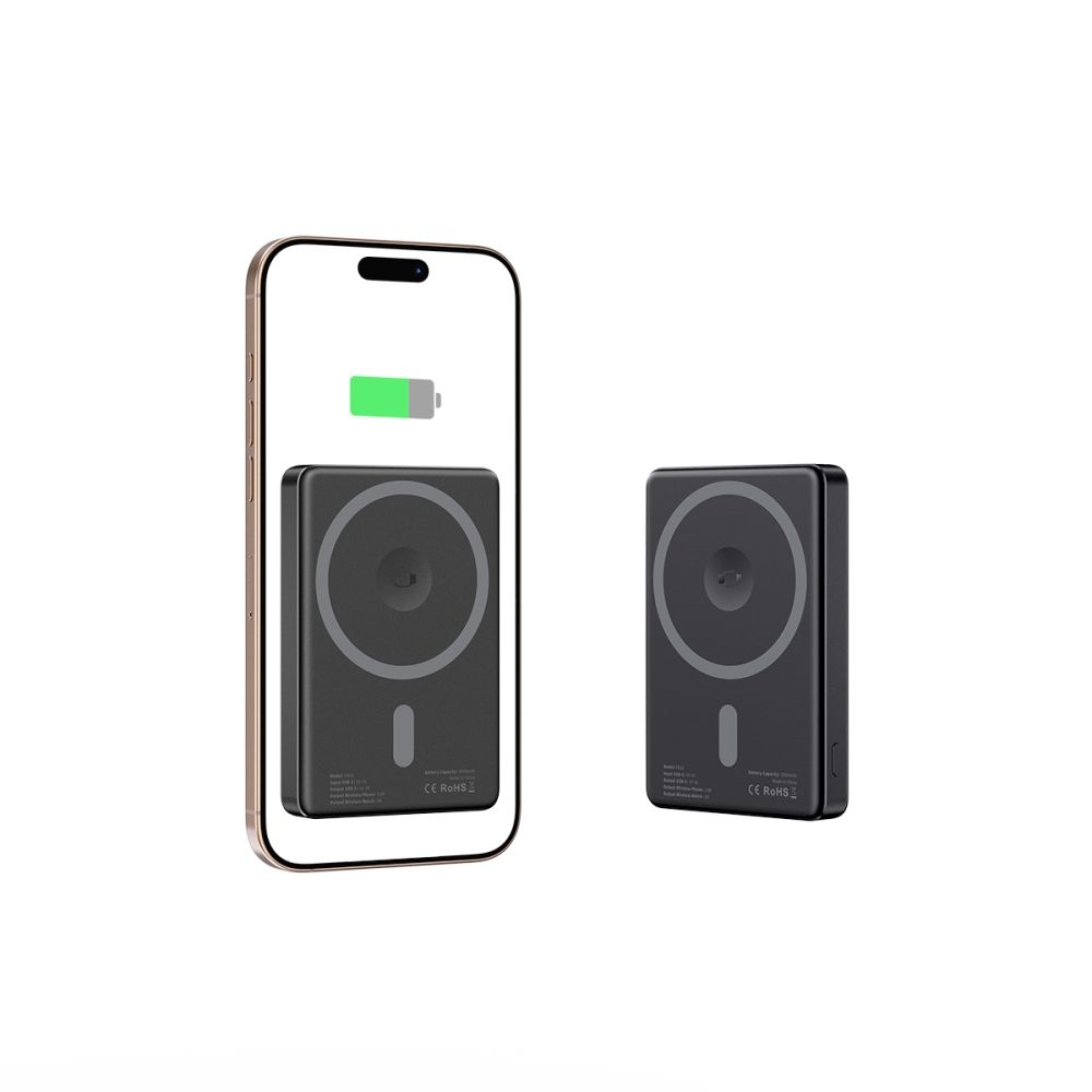 Tech-Protect PB33 LifeMag MagSafe powerbanka 5000 mAh 15W - černá