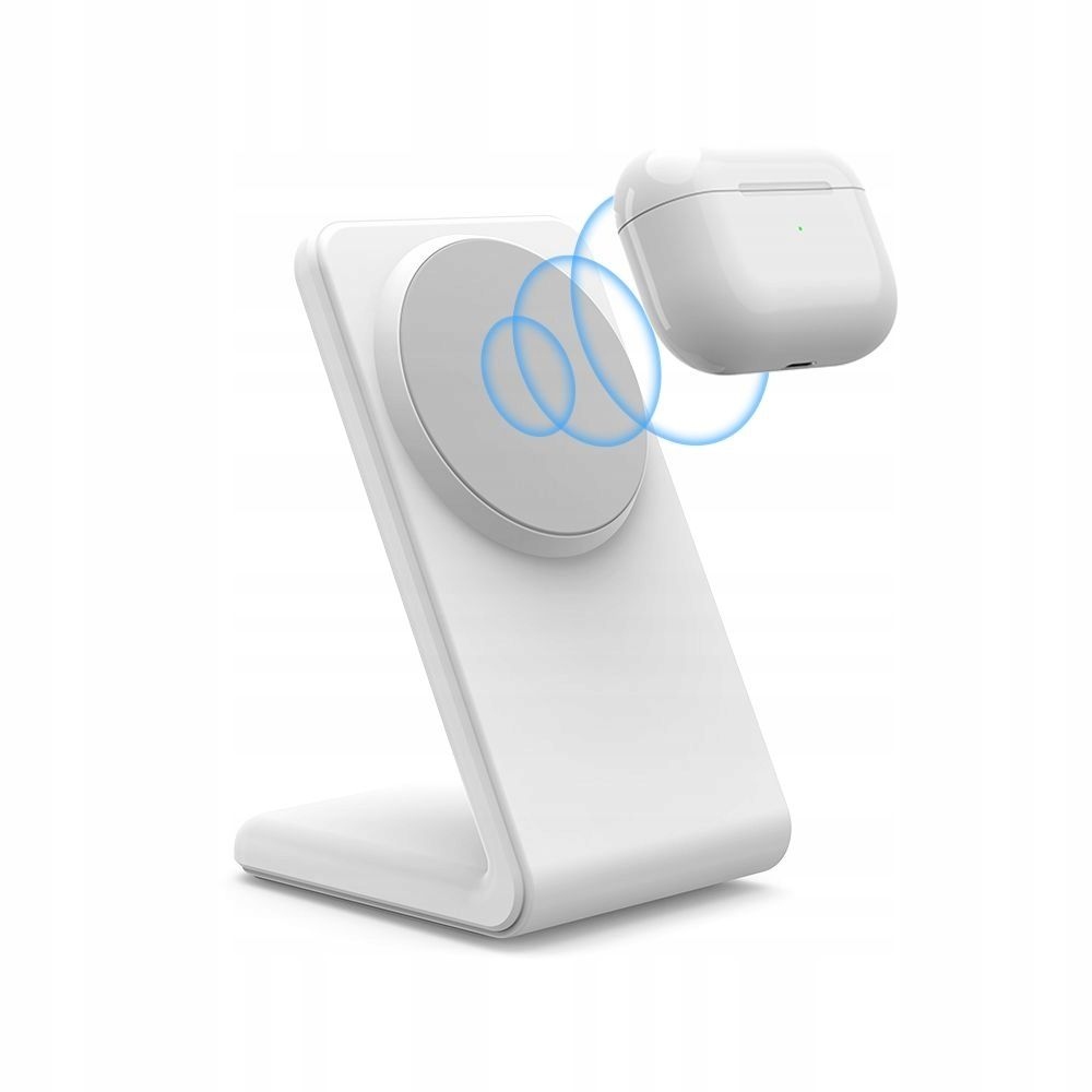 Tech-Protect QI15W-A38 magnetický MagSafe nabíjecí stojánek - bílý