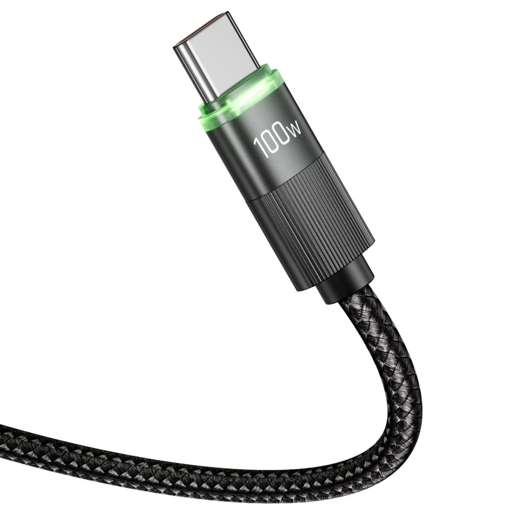 Tech-Protect UB20T Ultraboost kabel USB-C/USB-C PD 100W/5A 1,8m - černý