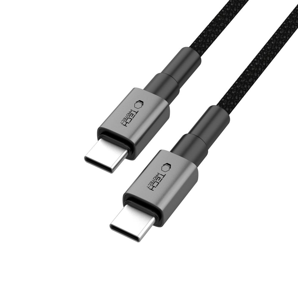 Tech-Protect UltraBoost kabel DNA USB-C/USB-C PD100W/5A 0,5m - šedý