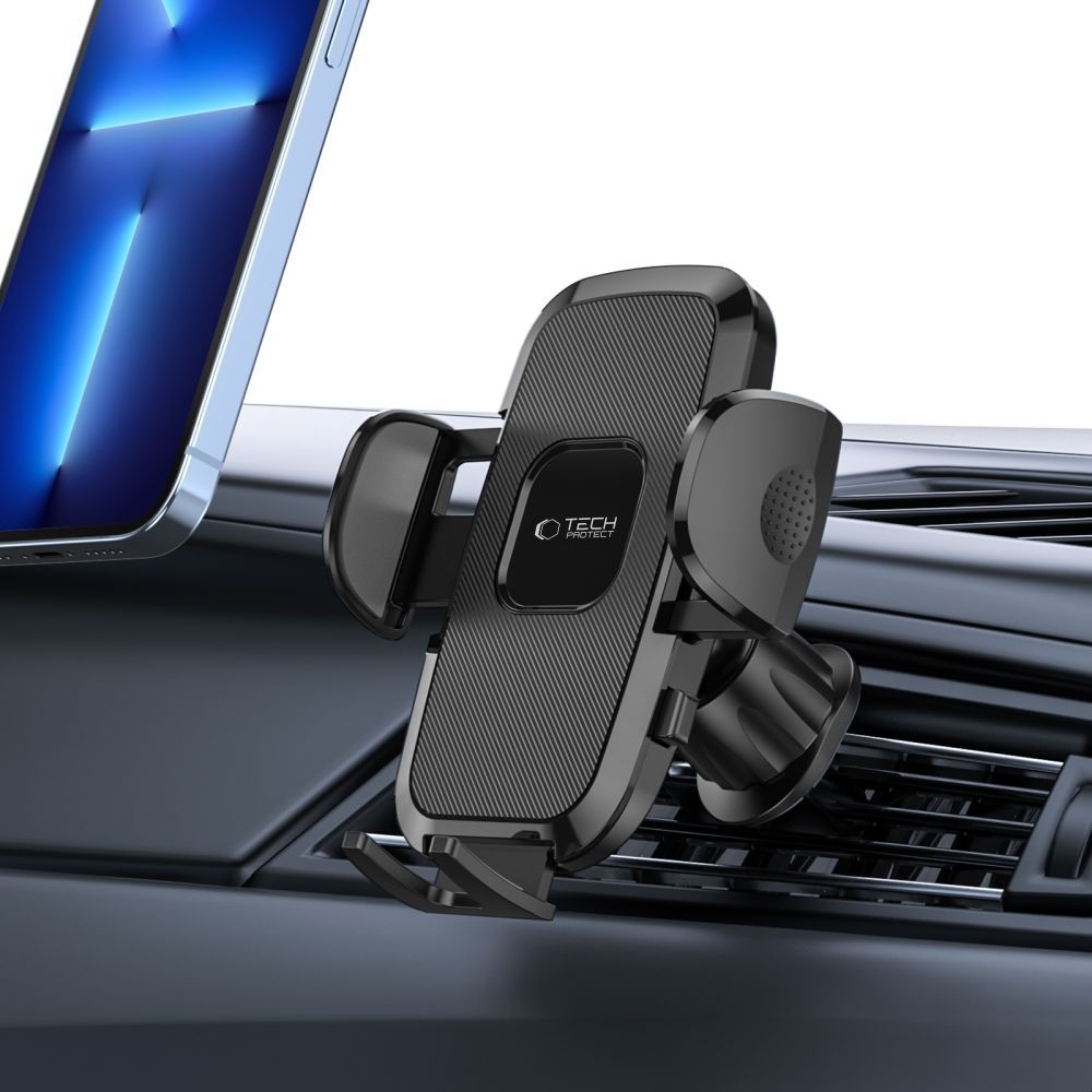 Tech-Protect V3 univerzální držák mobilu do auta do mřížky ventilace - černý