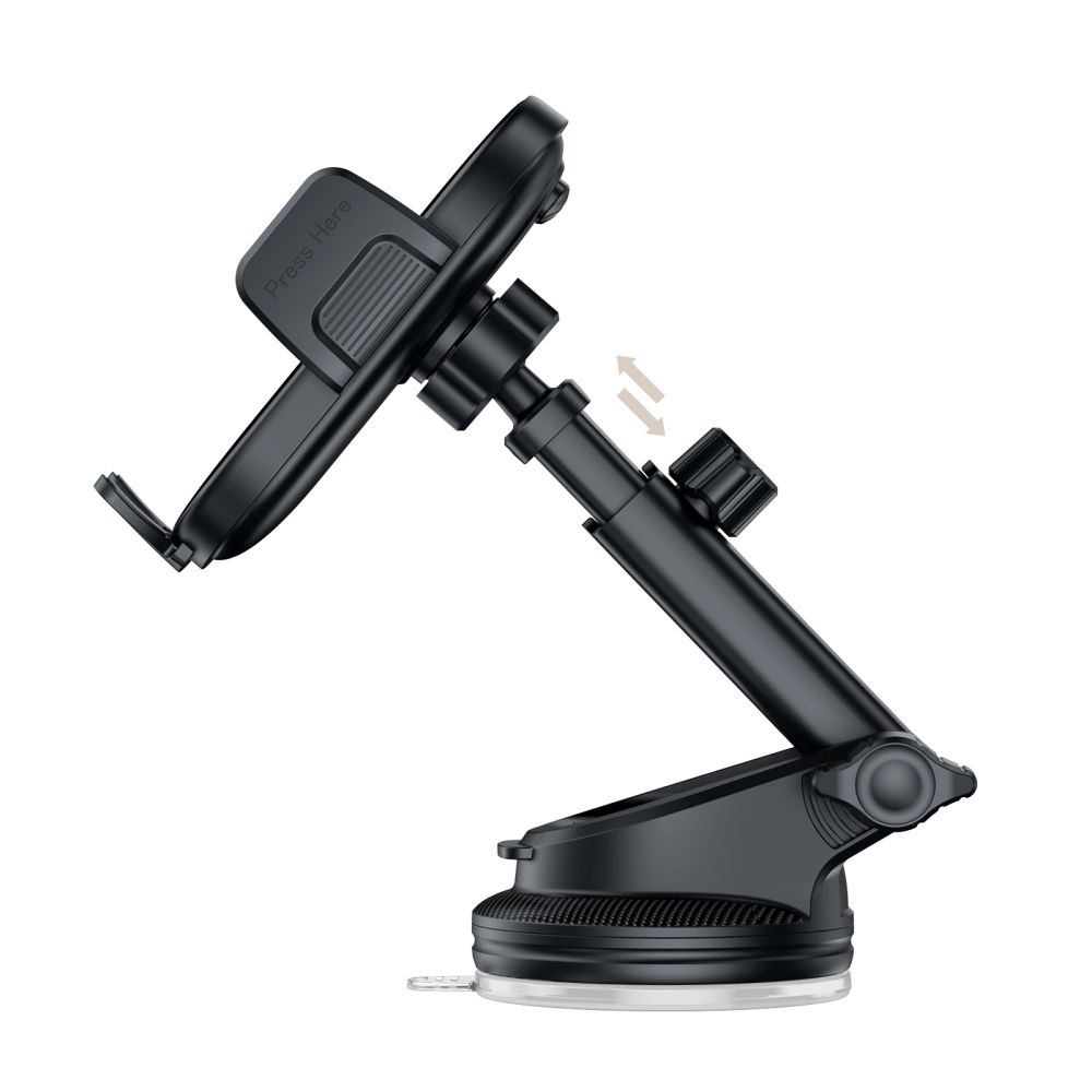 Tech-Protect V7 univerzální držák mobilu do auta na palubní desku i ventilaci - černý