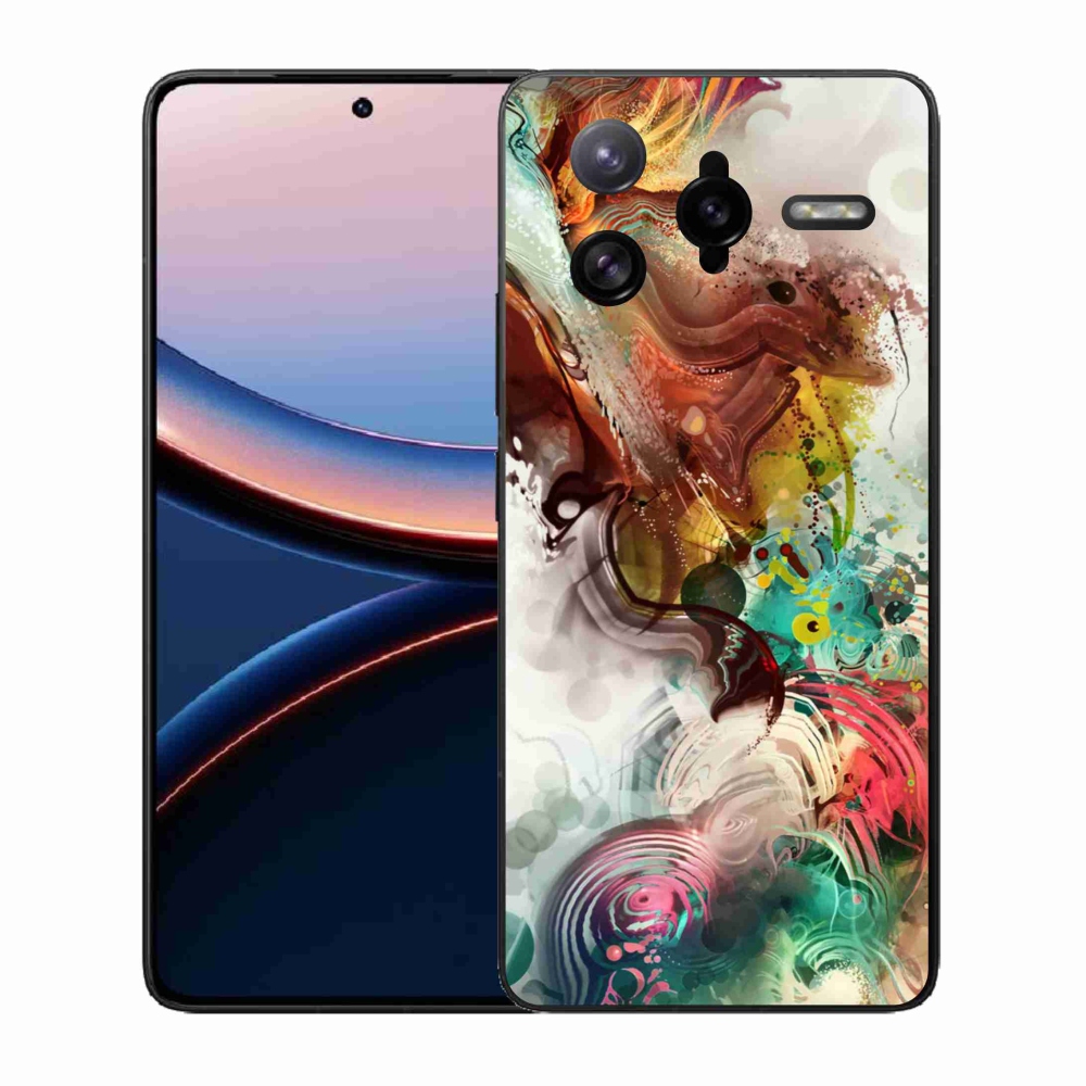 Gelový kryt mmCase na Xiaomi Poco F7 Ultra - abstrakt 1