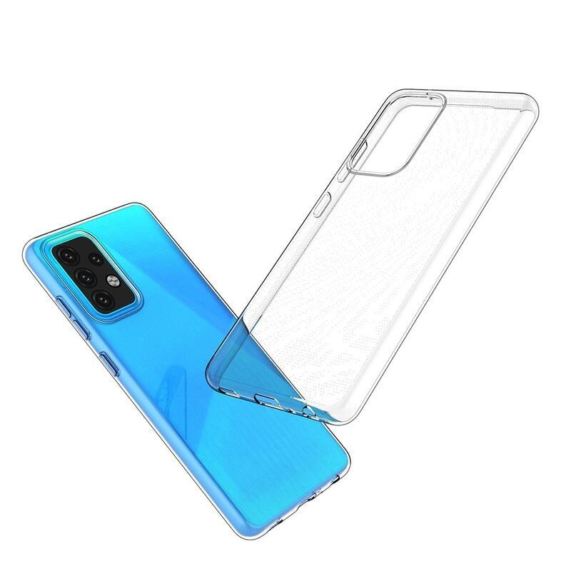 Tenký gelový obal na mobil Samsung Galaxy A52 5G/4G/A52s 5G - průhledný