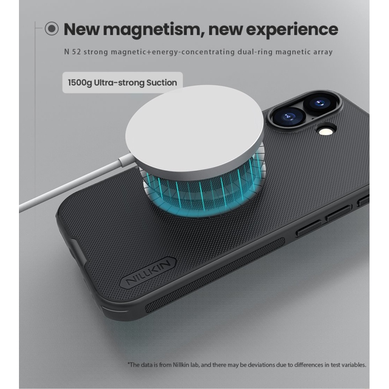 Nillkin Super Frosted PRO Magnetic Zadní Kryt pro Apple iPhone 17 Black