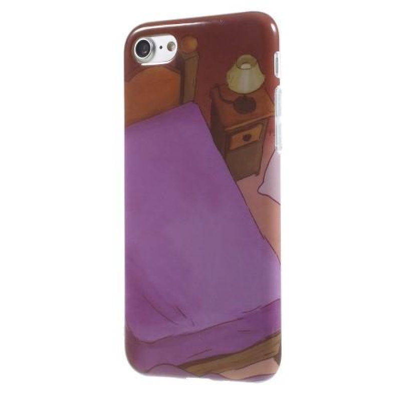Terry gelový obal na iPhone 8 a iPhone 7 - postel