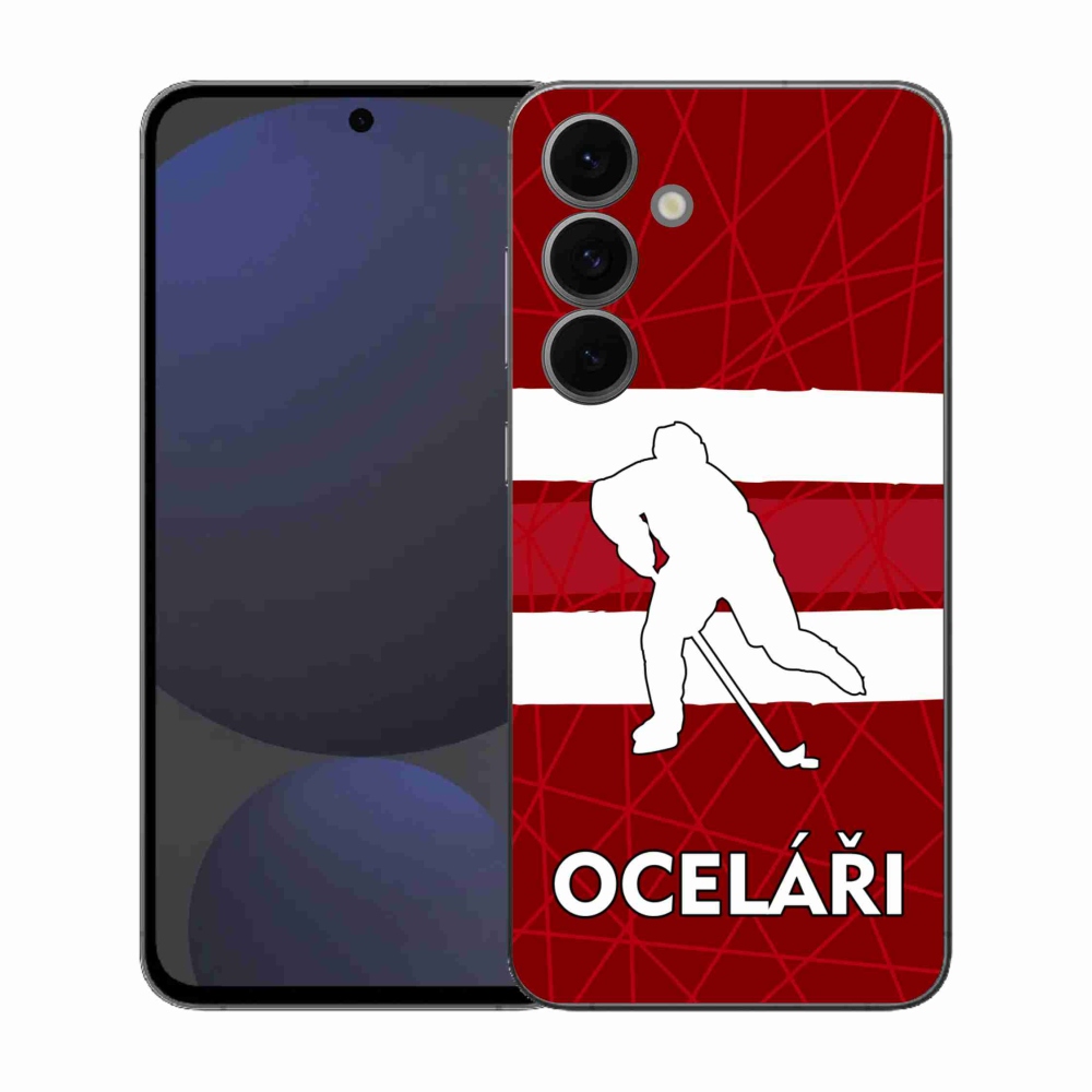 Gelový kryt mmCase na Samsung Galaxy S25 FE - Oceláři