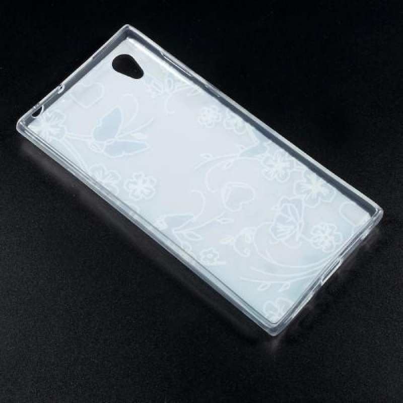 Texture gelový obal na mobil Sony Xperia L1 - motýlci