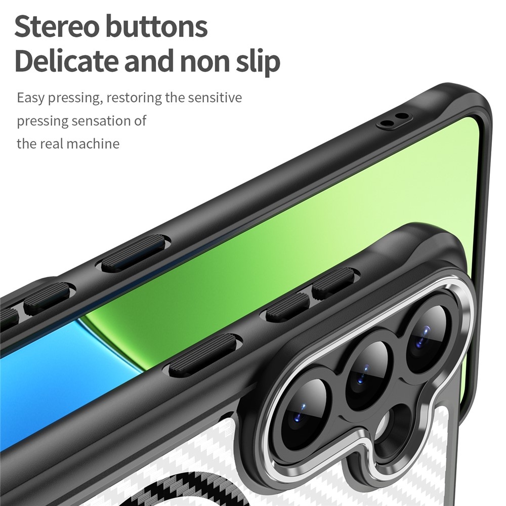 Texture odolný kryt s podporou MagSafe na Samsung Galaxy S26+ - černý