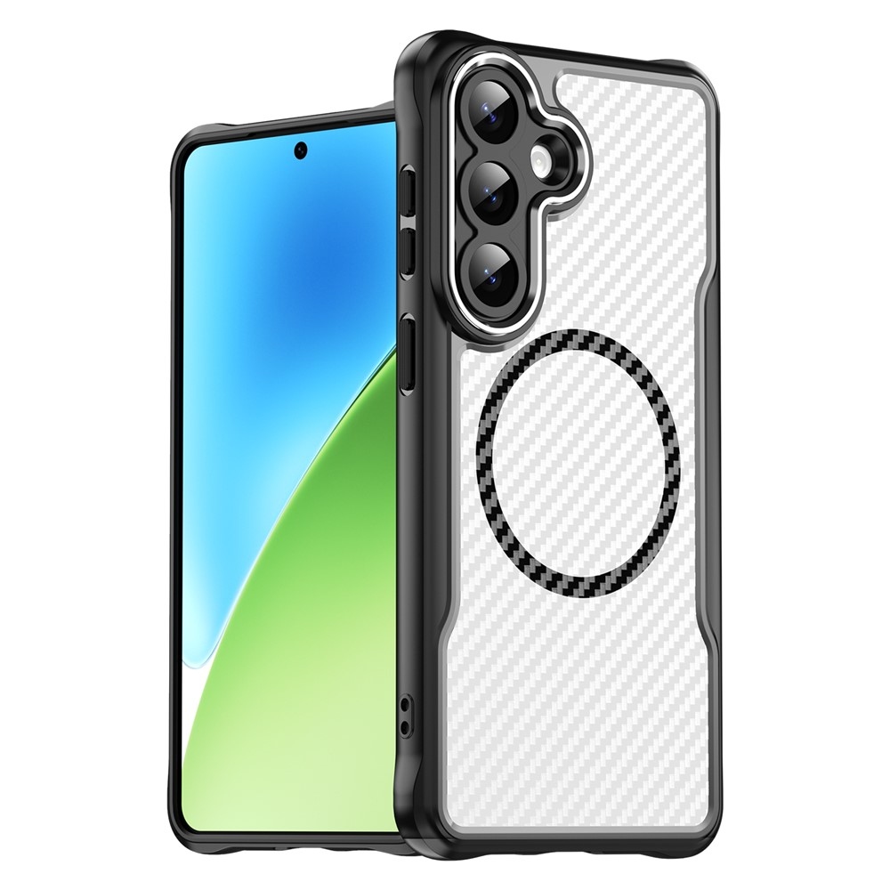 Texture odolný kryt s podporou MagSafe na Samsung Galaxy S26+ - černý