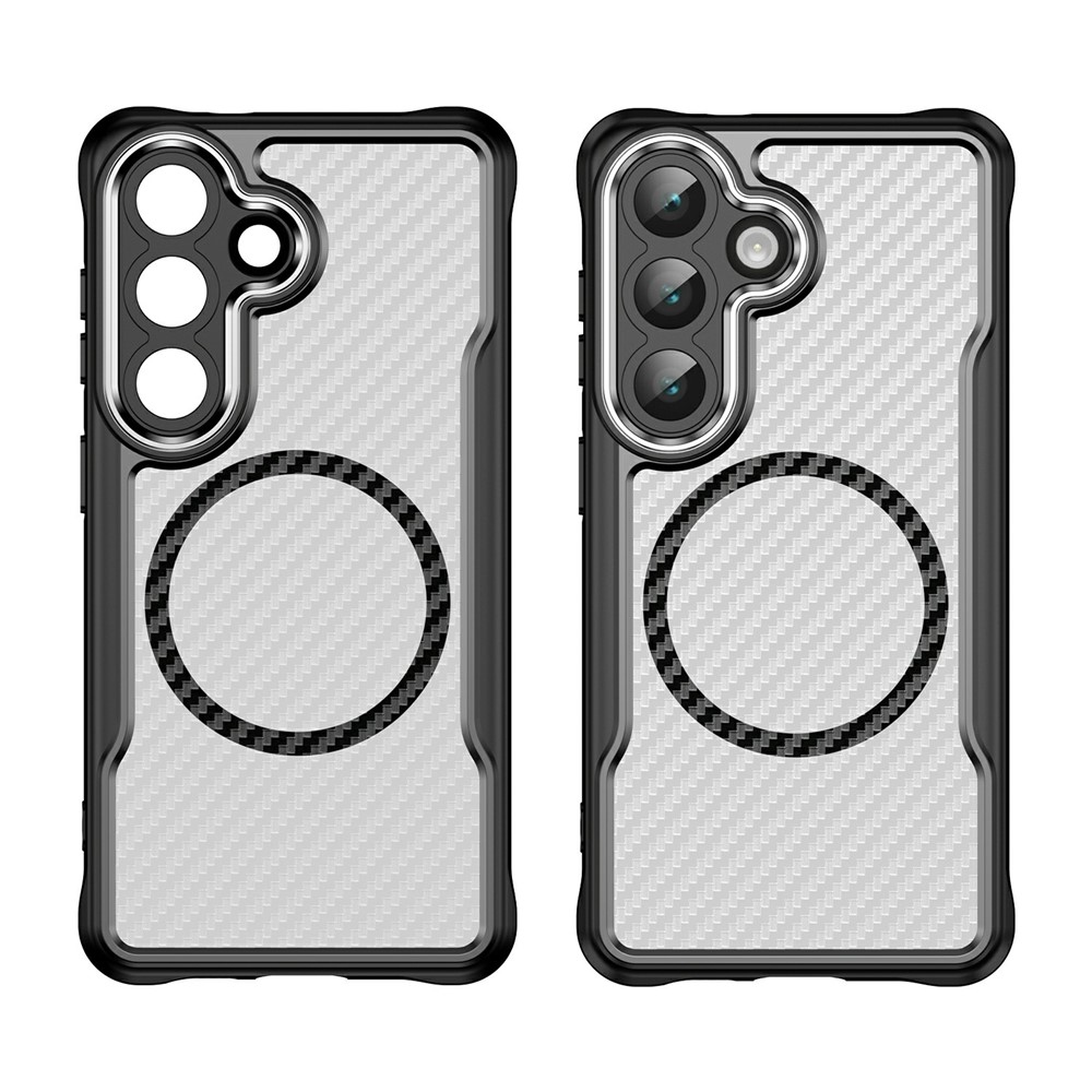 Texture odolný kryt s podporou MagSafe na Samsung Galaxy S26/S26 Pro - černý