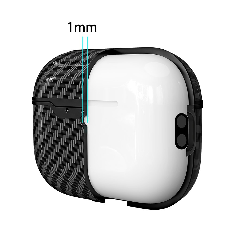 Textures gelový obal na Apple AirPods Pro 3 - černý