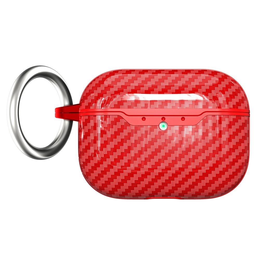 Textures gelový obal na Apple AirPods Pro 3 - červený