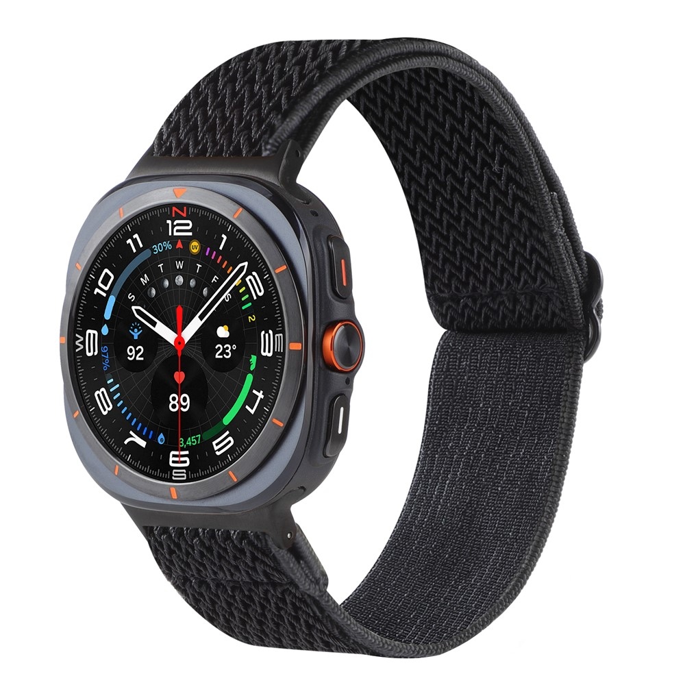 Texwave nylonový řemínek na Samsung Galaxy Watch Ultra (2025) 47mm - černý