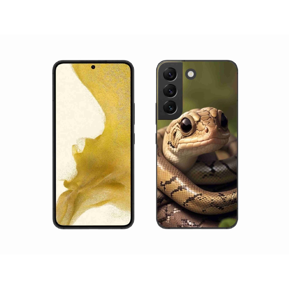 Gelový kryt mmCase na Samsung Galaxy S22 5G - had 1