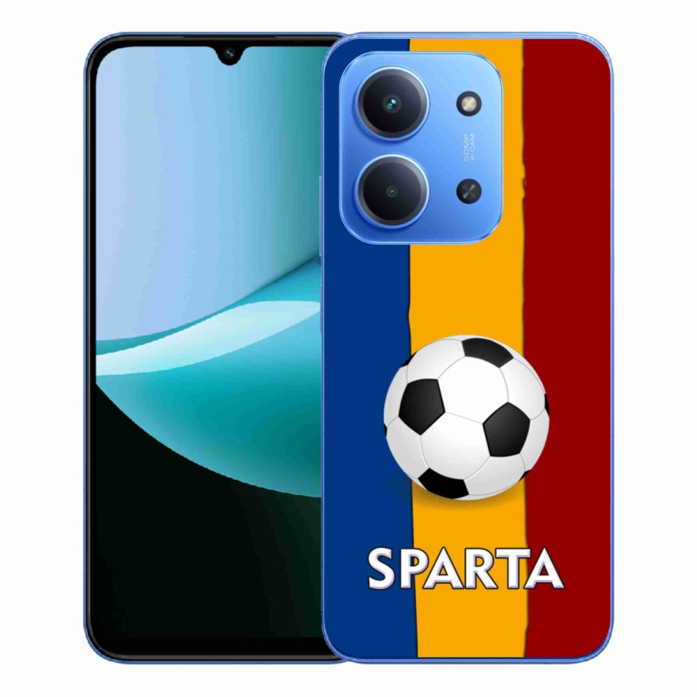 Gelový kryt mmCase na Xiaomi Redmi 15C 4G/5G (173mm) - fotbal 1