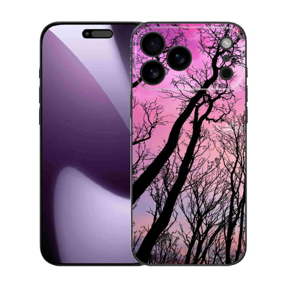 Gelový kryt mmCase na iPhone 17 Pro Max - opadané stromy