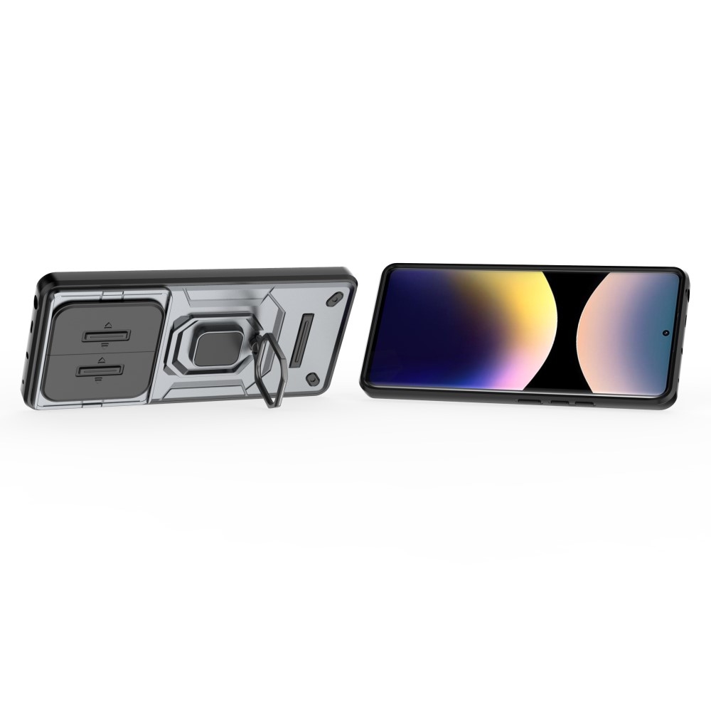 Lens odolný kryt na Xiaomi Redmi Note 14 Pro - šedý