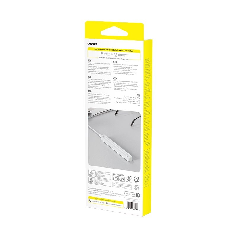Baseus Smooth Writing Stylus Bezdrátová Nabíječka White