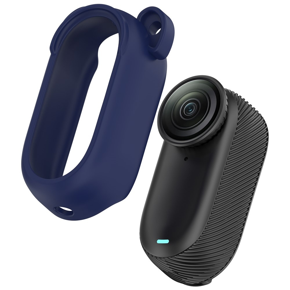 Silikonový ochranný obal pro Insta360 GO 3 / GO 3S - tmavěmodrý