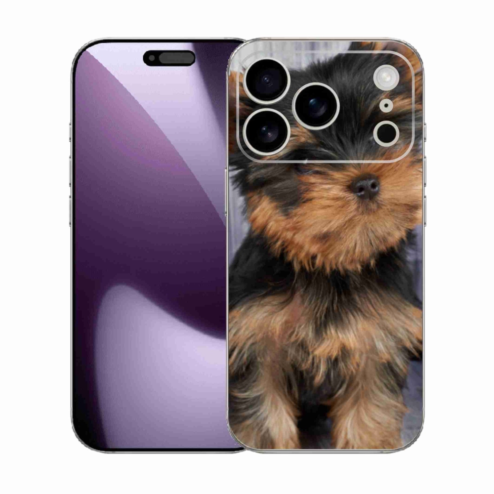 Gelový kryt mmCase na iPhone 17 Pro - jorkšír 9