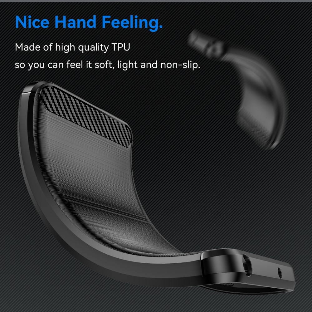 Carbon odolný gelový obal na Xiaomi 14 - černý