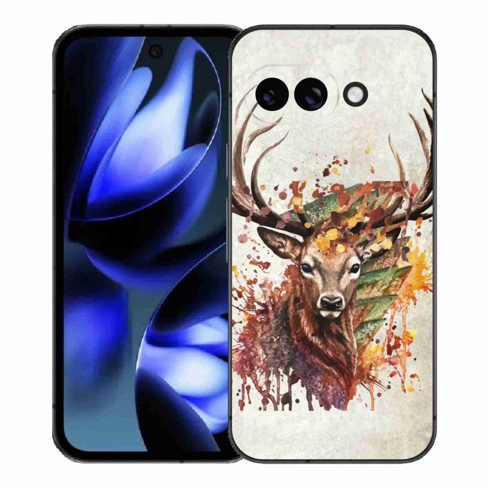 Gelový kryt mmCase na Google Pixel 9a - jelen 1