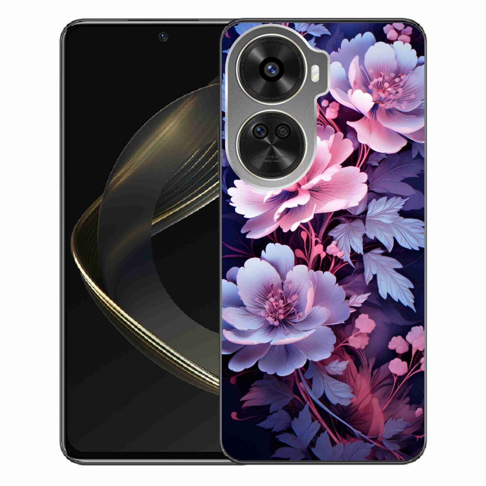 Gelový kryt mmCase na Huawei Nova 12 SE - květiny 11