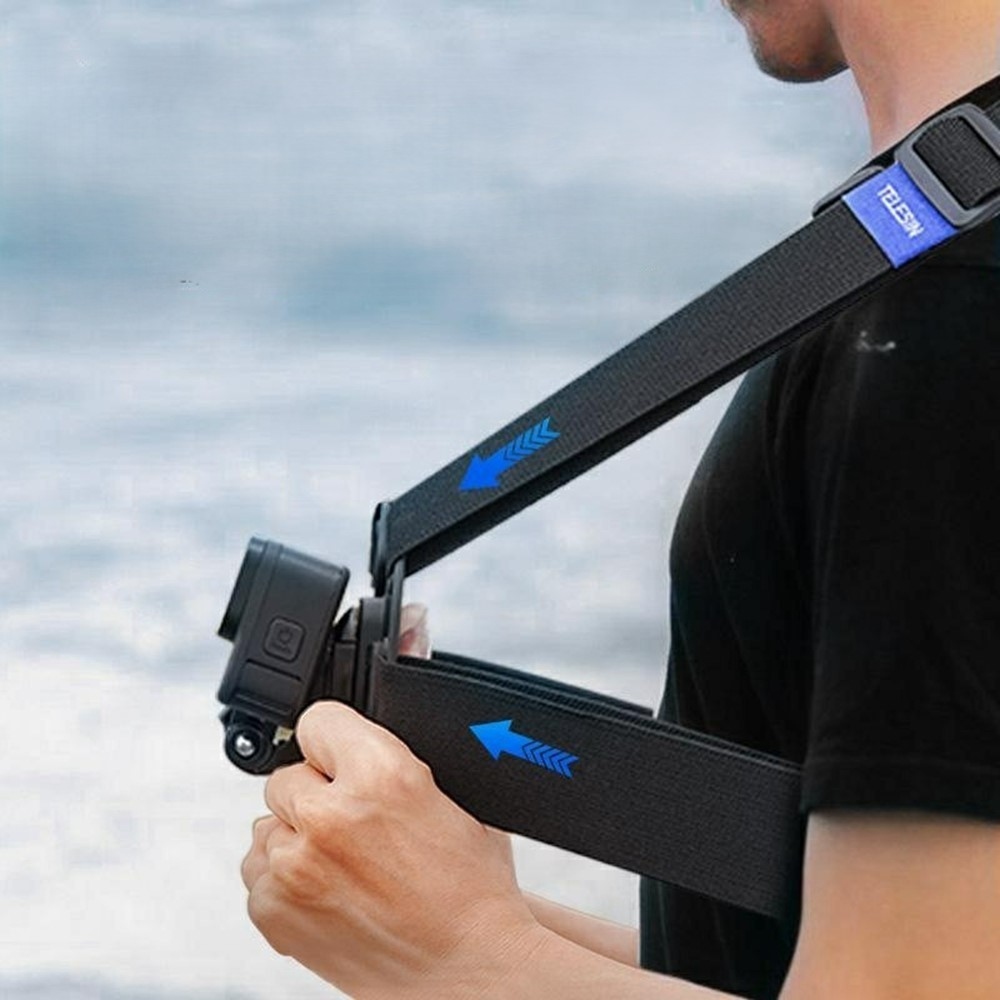 TELESIN hrudní popruh s rychloupínáním pro GoPro Hero 13 a Insta360 Ace Pro 2