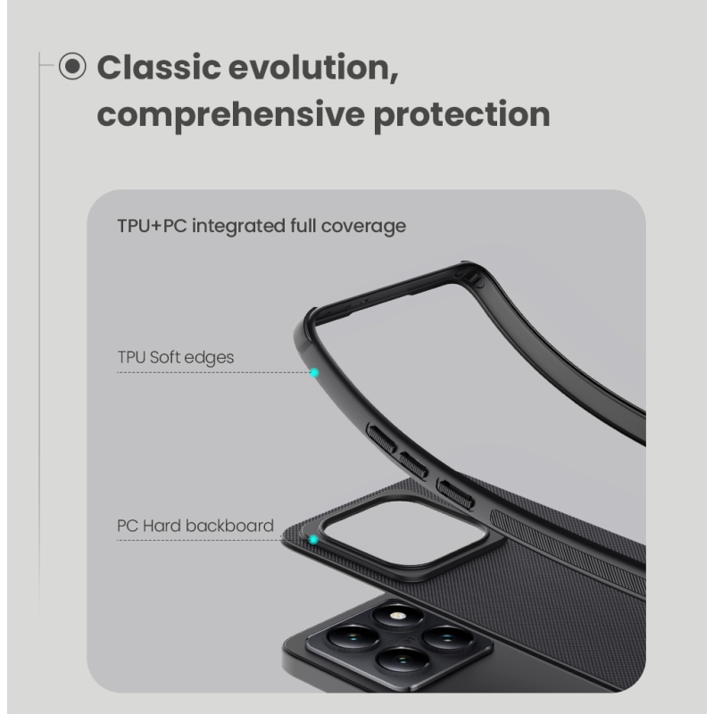 Nillkin Super Frosted PRO Zadní Kryt pro Xiaomi 14T Black