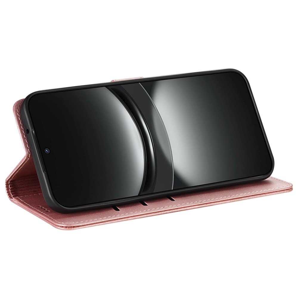 AZNS Case knížkové pouzdro na Xiaomi Poco X7 Pro 5G - růžovozlaté