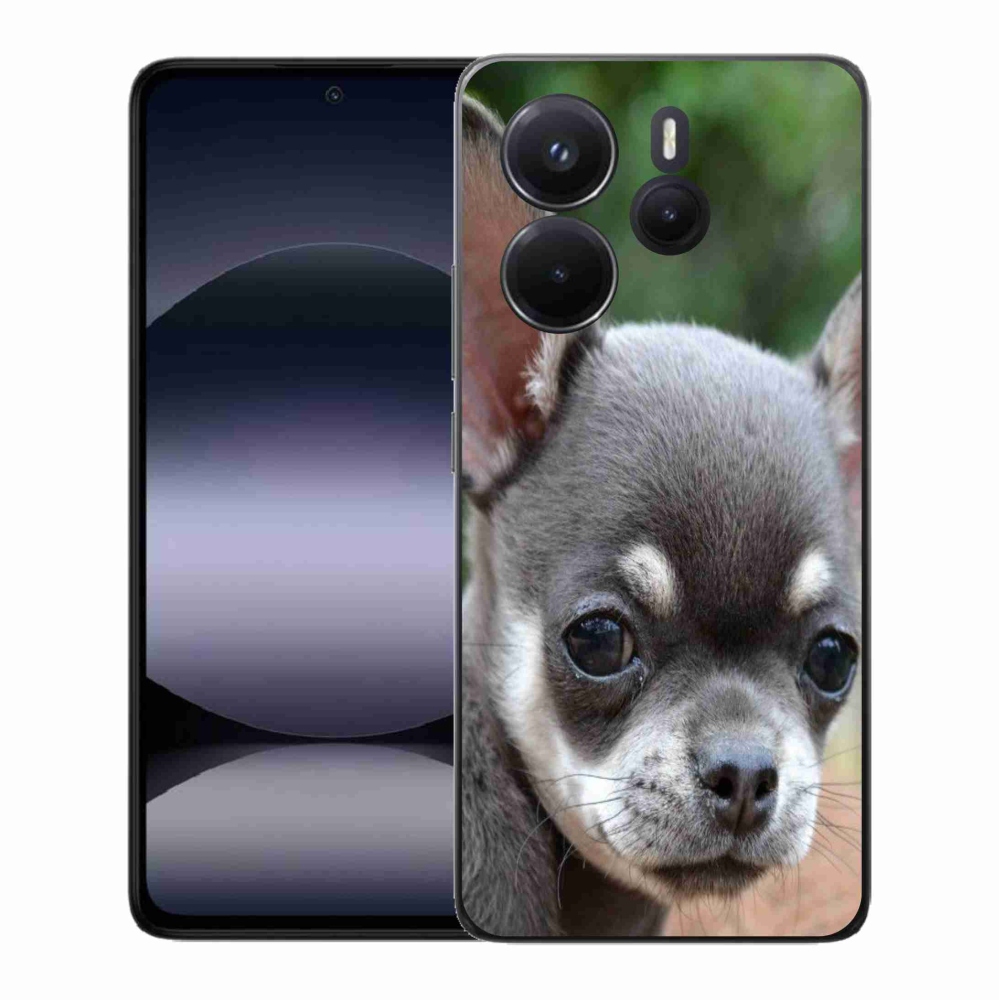 Gelový kryt mmCase na Xiaomi Redmi Note 14 - čivava
