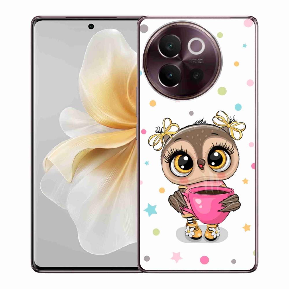 Gelový kryt mmCase na Vivo V40 Lite 5G - kreslená sovička