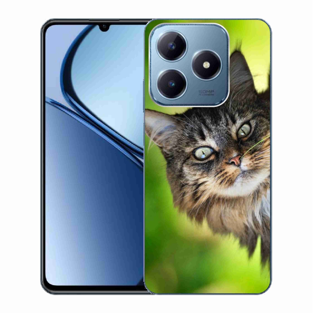 Gelový kryt mmCase na Realme C63 - kočka 3